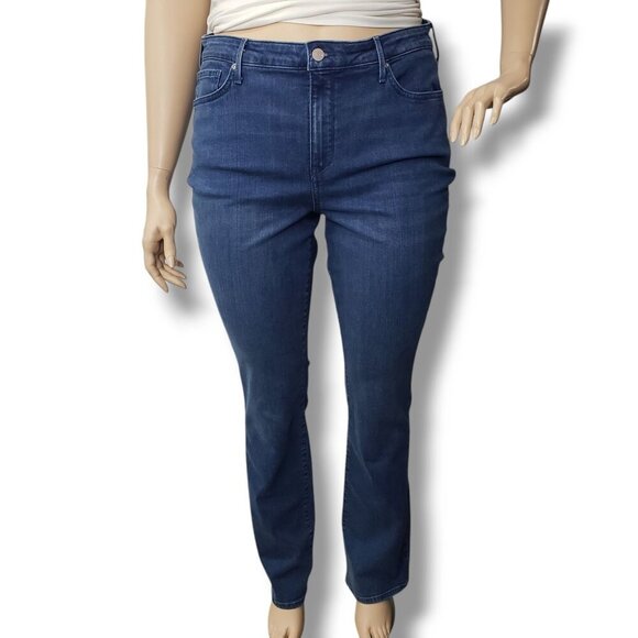 NYDJ Barbara Bootcut Jeans Womens 16W Lift Tuck High Rise - Picture 1 of 12